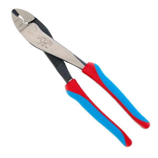 CHANNELLOCK 9.5" Crimping Pliers with CODE BLUE Grips