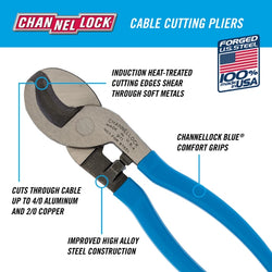 CHANNELLOCK 9.5" Cable Cutter