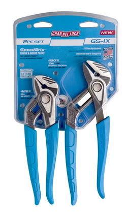 CHANNELLOCK 2 Pc SPEEDGRIP Tongue & Groove Pliers Set