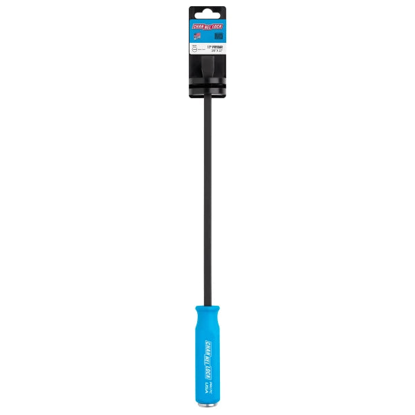 CHANNELLOCK 17-inch Pry Bar, 3/8" x 12"
