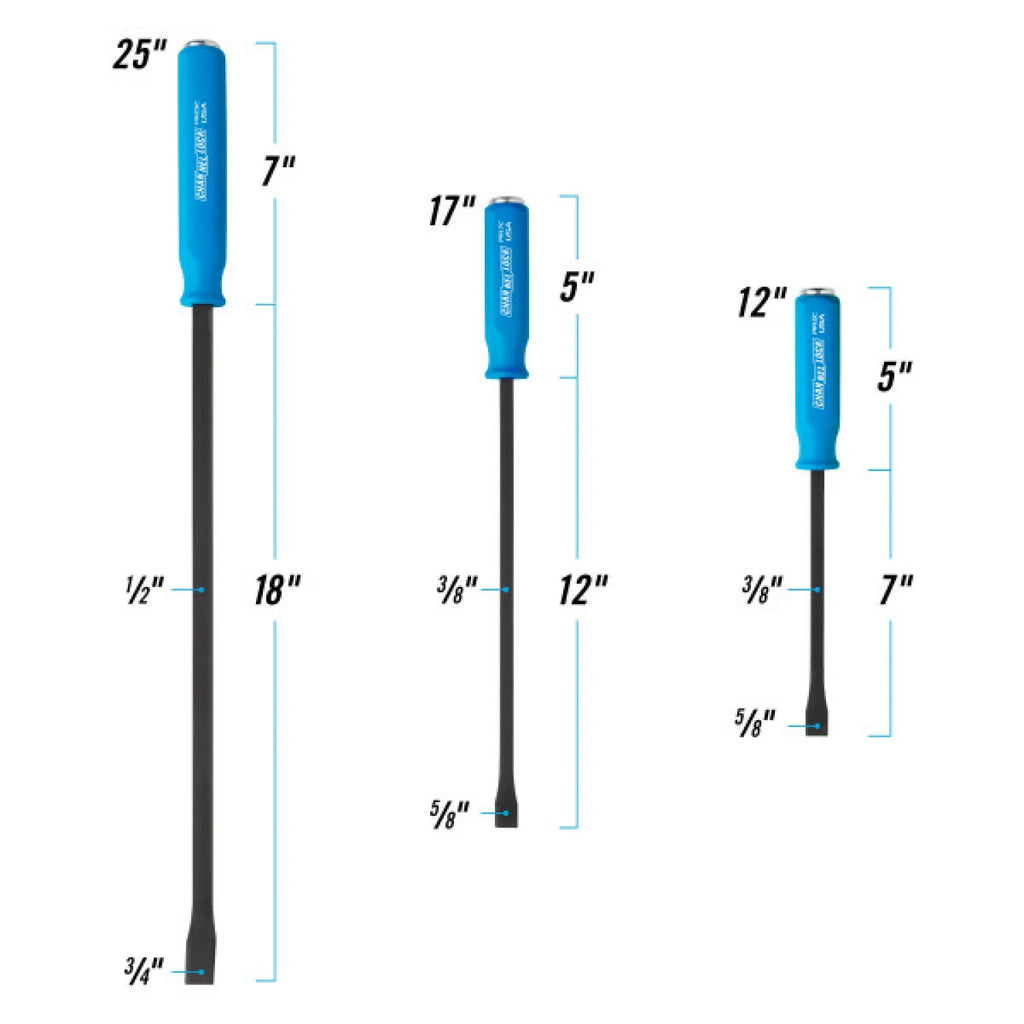 CHANNELLOCK 3 Pc Pry Bar Set