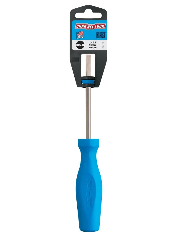 CHANNELLOCK Slotted 1/4" x 4"