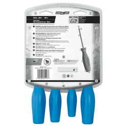 CHANNELLOCK 4 Pc Square-Recess Driver Set