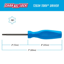 CHANNELLOCK TORX T20 X 3"