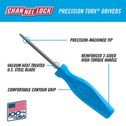 CHANNELLOCK TORX T20 X 3"