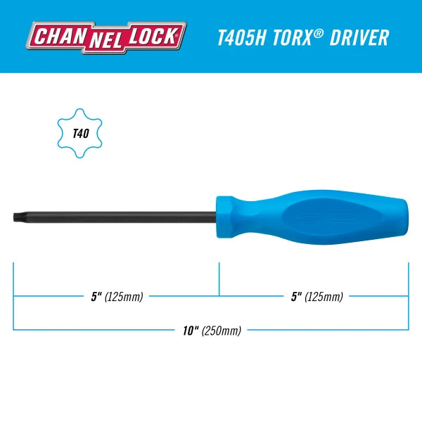 CHANNELLOCK TORX T40 X 5"