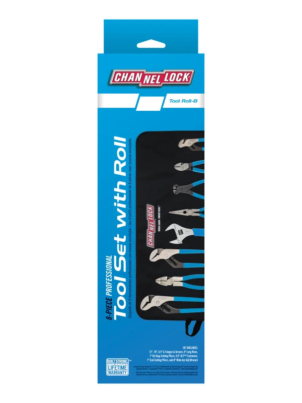 CHANNELLOCK 8pc Professional Tool Set