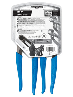 CHANNELLOCK 2 Pc SPEEDGRIP V-Jaw Tongue & Groove Pliers Set