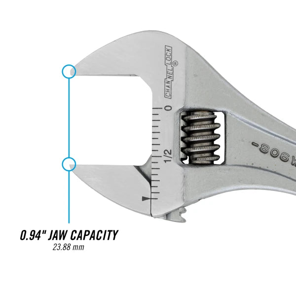 CHANNELLOCK 2 Pc Adjustable Wrench Set