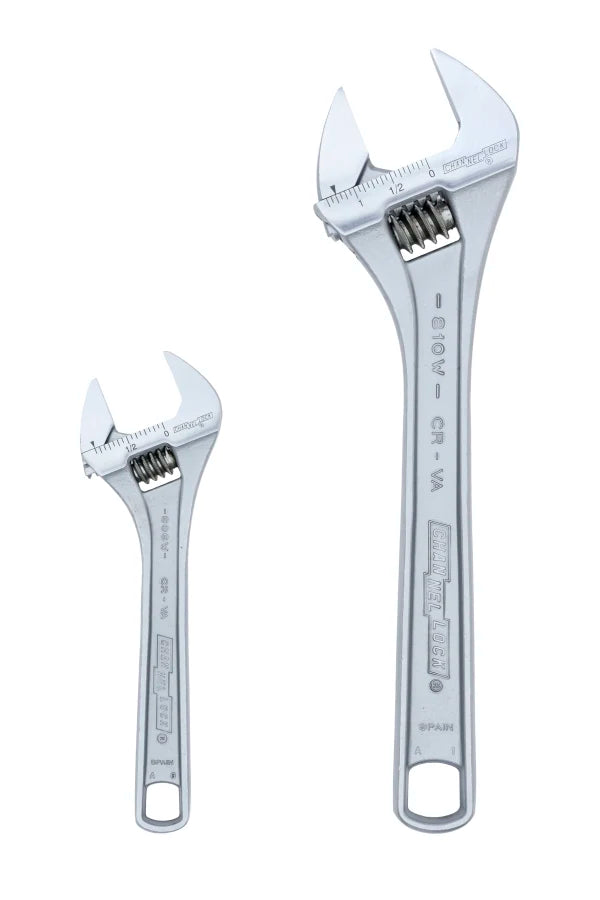 CHANNELLOCK 2 Pc Adjustable Wrench Set