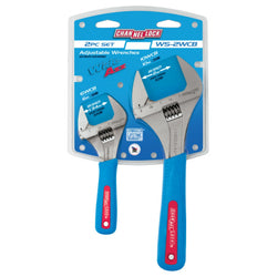 CHANNELLOCK 2 Pc CODE BLUE Adjustable Wrench Set