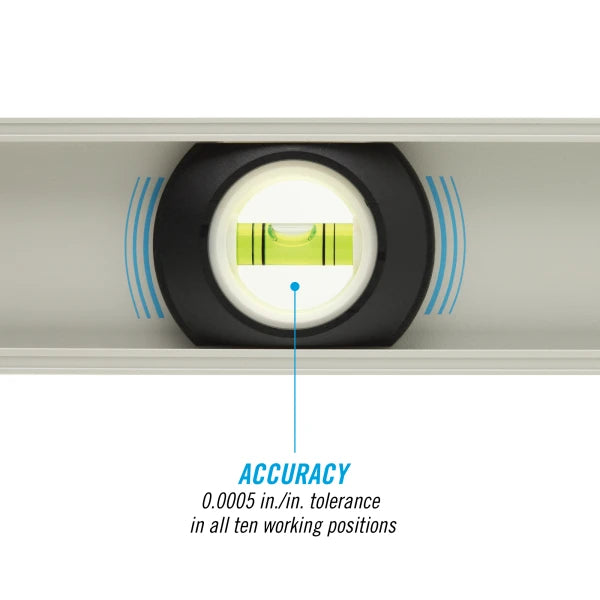CHANNELLOCK 48" Professional Grade I-beam Magnetic Level