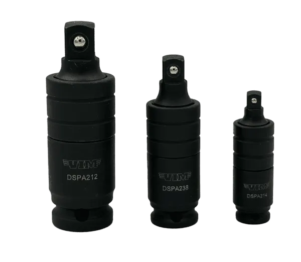 3  PC. IMPACT DUAL SWIVEL PINLESS ADAPTER SET