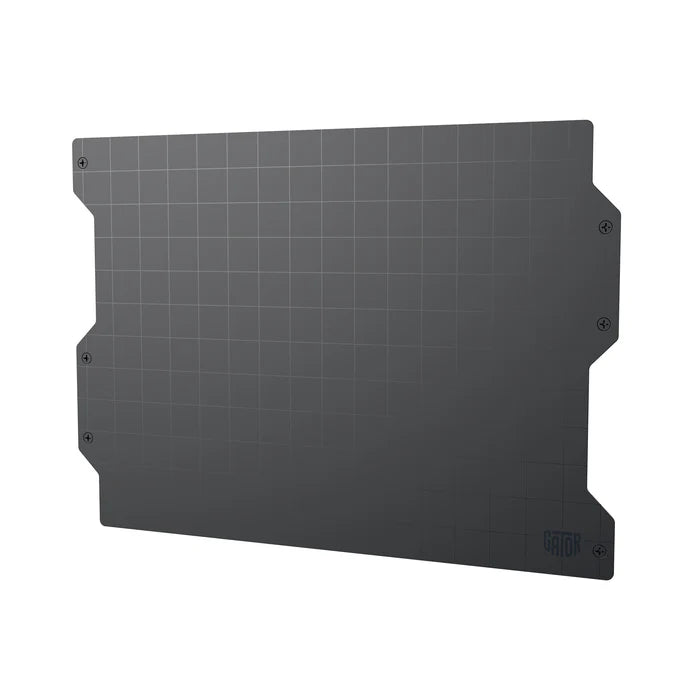 16.75 x 12 Black 16-Gauge Galvanized Steel Wall Panel