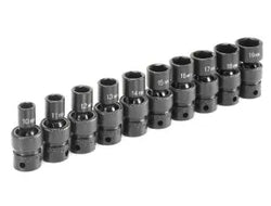 Grey Pneumatic 1210UM 10-Piece 3/8" Drive Metric Universal Impact Socket Set