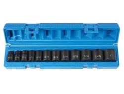 Grey Pneumatic 1213 12-Piece 3/8" Drive SAE Socket Set