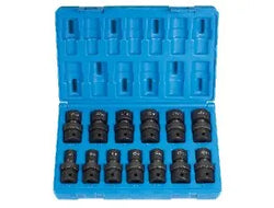 Grey Pneumatic 1313UM 13-Piece 1/2" Drive Metric Universal Impact Socket Set