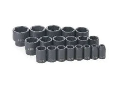 Grey Pneumatic 1319 19-Piece 1/2" Drive SAE Socket Set