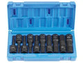 Grey Pneumatic 1498MH 10-Piece 1/2" Drive Metric Hex Driver Bit Socket Set