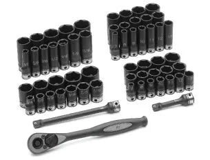 Grey Pneumatic 81659CRD 59-Piece 3/8" Drive Duo-Socket Set