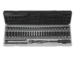 Grey Pneumatic 89653CRD 53-Piece 1/4" Drive Duo-Socket Set