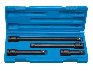 Grey Pneumatic 2204E 4-Piece 1/2" Drive Impact Extension Set