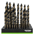 29 PC. M35 COBALT MULTI-PILOT DRILL BIT SET W/ MAGNETIC BASE, INCLUDES: 1/16’’ - 1/2’’