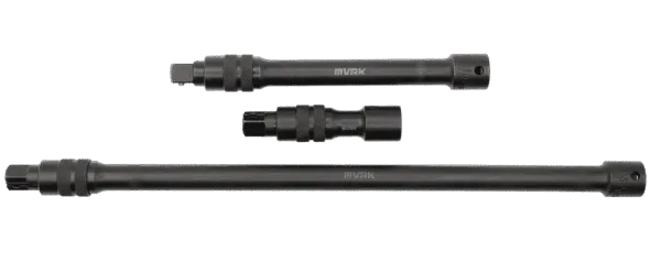 3PC, MVRK, 3/8" IMPACT LOCKING EXTENSION SET - MADE IN USA