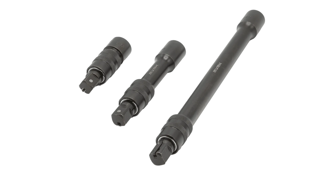 3PC, MVRK, 1/2" IMPACT LOCKING EXTENSION SET - MADE IN USA