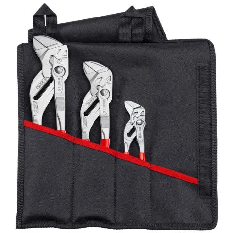 KNIPEX 00 20 06 US3 3-Piece Pliers Wrench Set