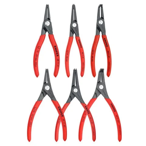 KNIPEX 00 20 01 V02 6-Piece Snap Ring Pliers Set