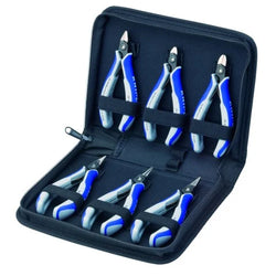 KNIPEX 00 20 16 P 6-Piece Precision Tool Set Zipper Pouch
