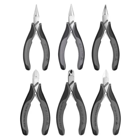 KNIPEX 00 20 16 P ESD 6-Piece ESD Electronics Tool Set
