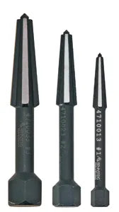 KNIPEX 9R 471 903 3 3-Piece Double Edge Screw Extractor Set