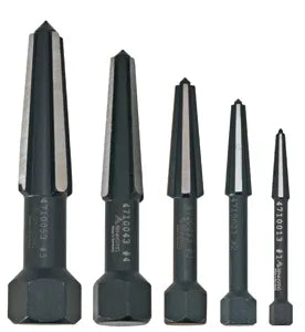 KNIPEX 9R 471 900 3 5-Piece Double Edge Screw Extractor Set