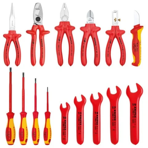 KNIPEX 98 99 13 15-Piece 1000V Tool Roll