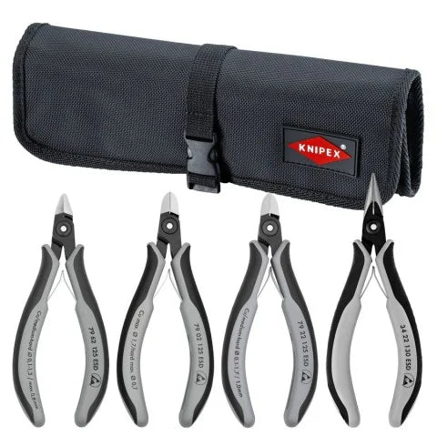 KNIPEX 9K 00 80 10 US 4-Piece Electronics Tool Set