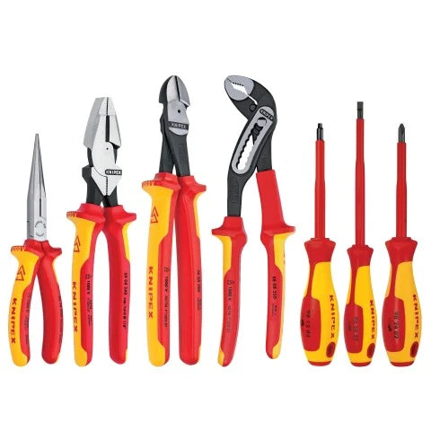 KNIPEX 9K 98 98 25 US 7-Piece Pliers & Driver 1000V Pouch Set