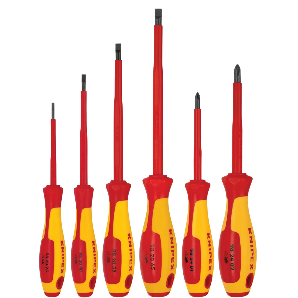 KNIPEX 6 Pc 1000V Screwdriver Set