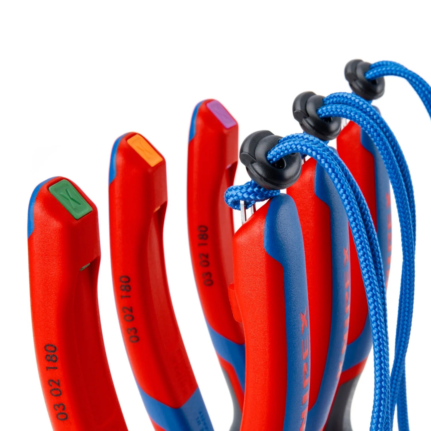 KNIPEX 00 61 10 CR SBA KNIPEXTEND Color Clips, Red