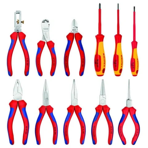 KNIPEX 00 19 41 11-Piece Pliers Set