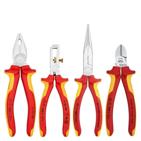 KNIPEX 00 20 15 4-Piece 1000V Tool Set