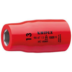 KNIPEX 98 99 11 S6 10-Piece 1/2 in Drive Metric 1000V Socket Set