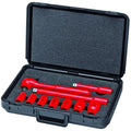 KNIPEX 98 99 11 S5 10-Piece 1/2 in Drive SAE 1000V Socket Set
