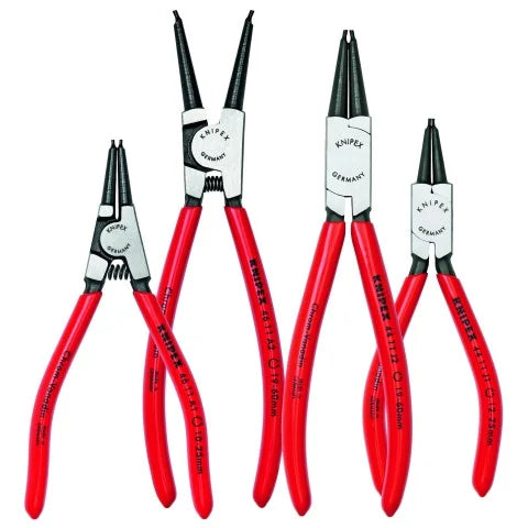 KNIPEX 9K 00 19 53 US 4-Piece Snap Ring Pliers Set