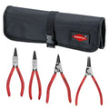 KNIPEX 9K 00 19 52 US 4-Piece Snap Ring Pliers Set