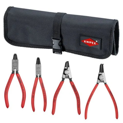KNIPEX 9K 00 19 54 US 4-Piece Snap Ring Pliers Set