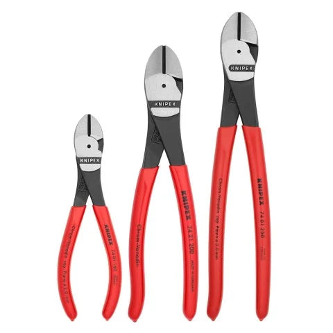 KNIPEX 00 20 05 US 3-Piece Diagonal Cutter Set