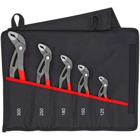 KNIPEX 00 19 55 S5 5-Piece Cobra Pliers Set