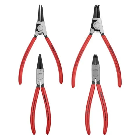 KNIPEX 9K 00 19 51 US 4-Piece Snap Ring Pliers Set
